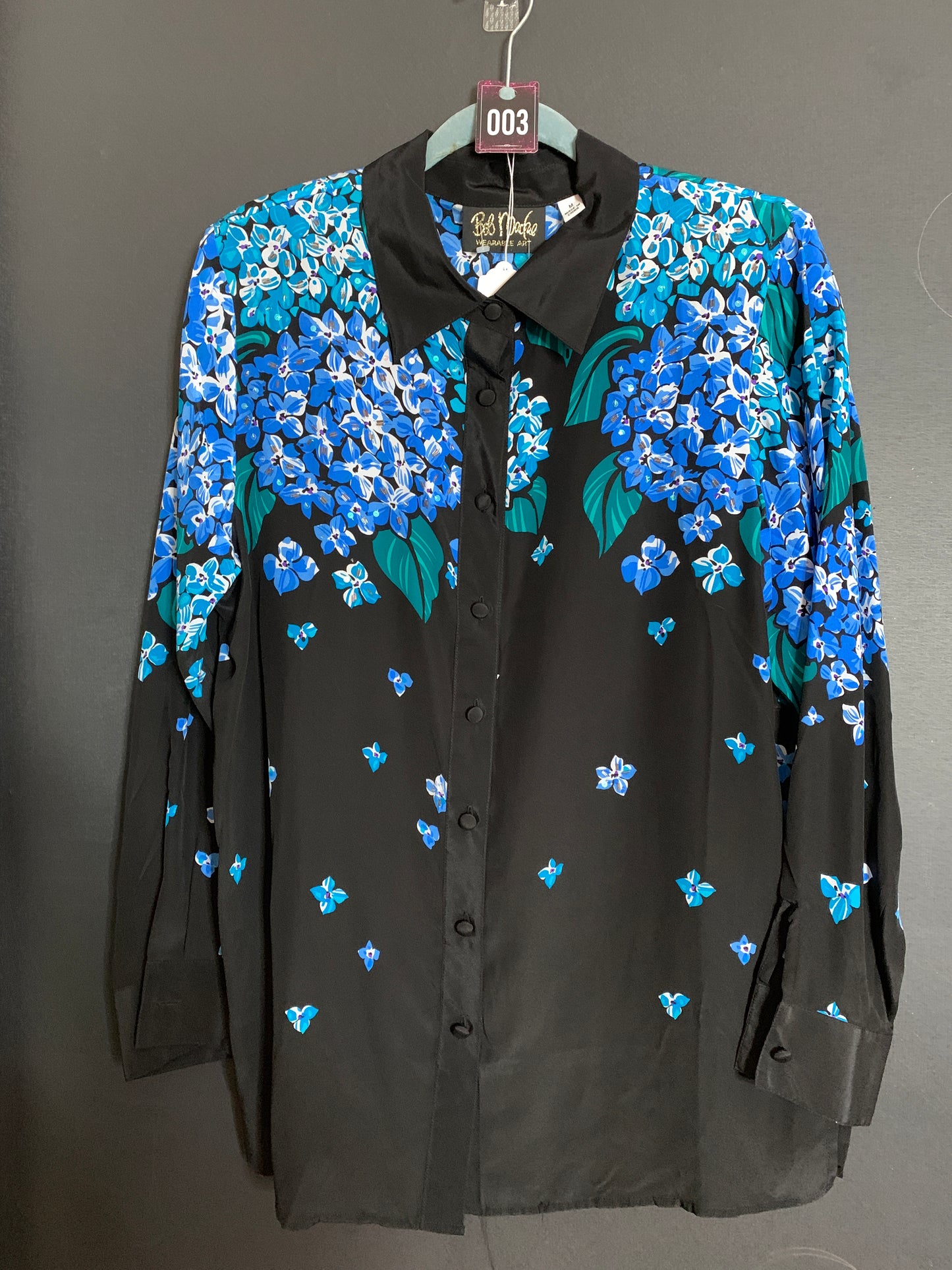 Bob Mackie Silk Blouse