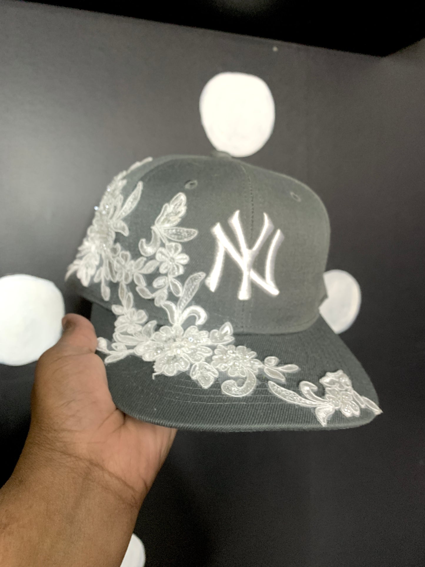 NY floral SnapBack