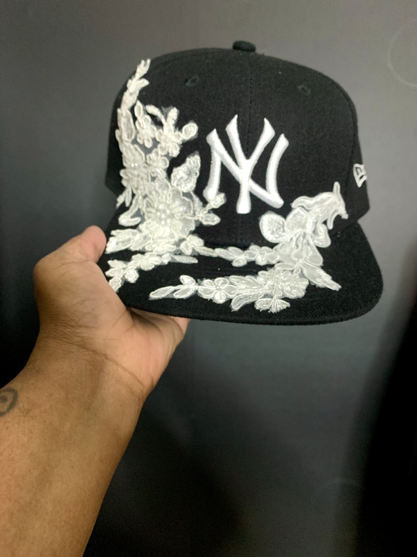 NY floral SnapBack