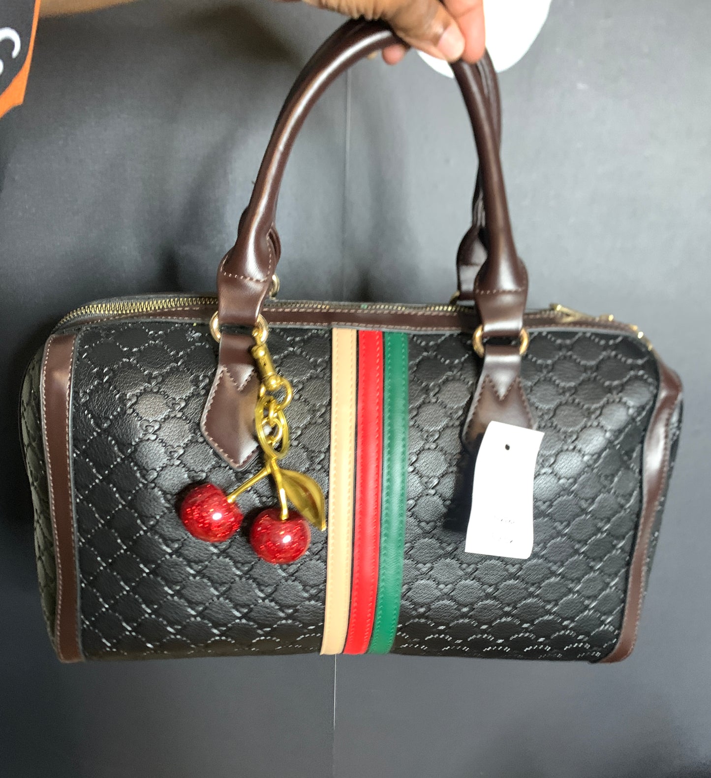 Cherry purse charm